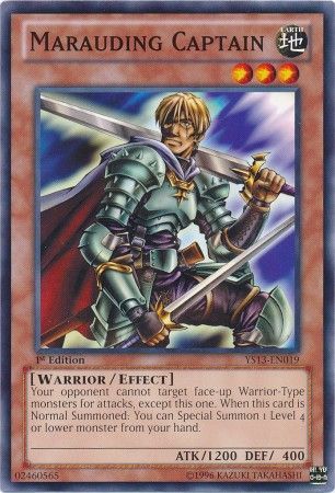 Marauding Captain YS13 EN019 Common 1st Edition Marauding Captain YS13 EN019 Common 1st Edition