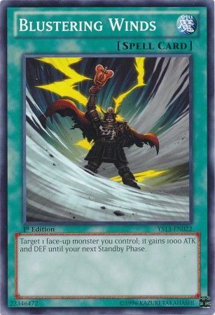 Blustering Winds YS13 EN022 Common 1st Edition Starter Deck Super Starter V for Victory YS13 Blustering Winds YS13 EN022 Common 1st Edition Starter Deck Super Starter V for Victory YS13