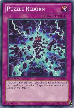 Puzzle Reborn YS13 EN031 Common 1st Edition Puzzle Reborn YS13 EN031 Common 1st Edition
