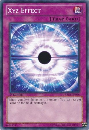 Xyz Effect YS13 EN036 Common 1st Edition Starter Deck Super Starter V for Victory YS13 Xyz Effect YS13 EN036 Common 1st Edition Starter Deck Super Starter V for Victory YS13