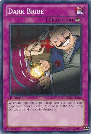 Dark Bribe YS13 EN040 Common 1st Edition Starter Deck Super Starter V for Victory YS13 Dark Bribe YS13 EN040 Common 1st Edition Starter Deck Super Starter V for Victory YS13