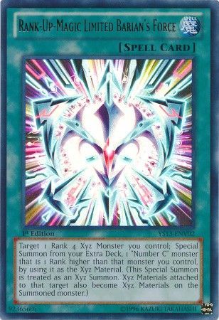 Rank Up Magic Limited Barian s Force YS13 ENV02 Ultra Rare 1st Edition Rank Up Magic Limited Barian s Force YS13 ENV02 Ultra Rare 1st Edition