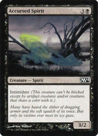 Accursed Spirit Magic 2014 M14 Singles Accursed Spirit Magic 2014 M14 Singles
