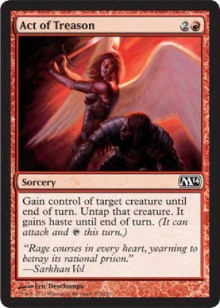 Act of Treason Magic 2014 M14 Singles Act of Treason Magic 2014 M14 Singles