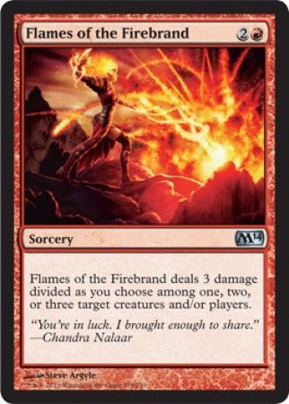 Flames of the Firebrand Magic 2014 M14 Singles Flames of the Firebrand Magic 2014 M14 Singles