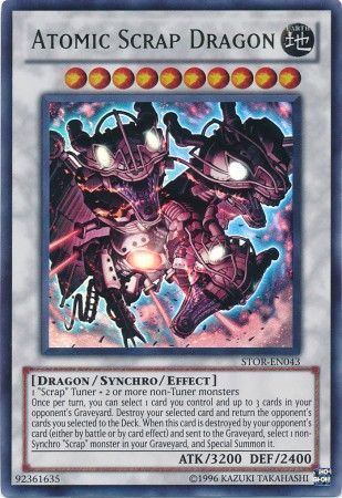 Atomic Scrap Dragon STOR EN043 Ultra Rare Unlimited Atomic Scrap Dragon STOR EN043 Ultra Rare Unlimited