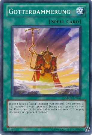Gotterdammerung STOR EN046 Common Unlimited Storm of Ragnarok Unlimited Singles Gotterdammerung STOR EN046 Common Unlimited Storm of Ragnarok Unlimited Singles