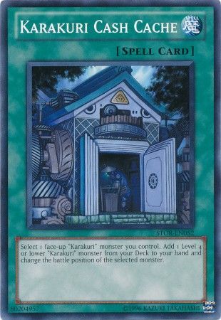 Karakuri Cash Cache STOR EN052 Common Unlimited Storm of Ragnarok Unlimited Singles Karakuri Cash Cache STOR EN052 Common Unlimited Storm of Ragnarok Unlimited Singles
