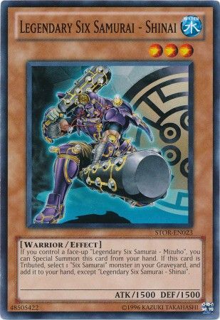 Legendary Six Samurai Shinai STOR EN023 Common Unlimited Legendary Six Samurai Shinai STOR EN023 Common Unlimited