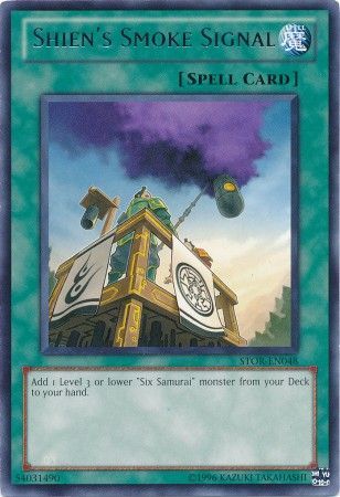 Shien s Smoke Signal STOR EN048 Rare Unlimited Storm of Ragnarok Unlimited Singles Shien s Smoke Signal STOR EN048 Rare Unlimited Storm of Ragnarok Unlimited Singles