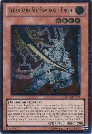 Ultimate Rare Legendary Six Samurai Enishi STOR EN021 Unlimited Ultimate Rare Legendary Six Samurai Enishi STOR EN021 Unlimited