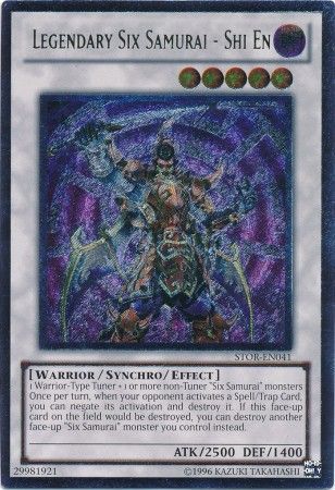 Ultimate Rare - Legendary Six Samurai - Shi En - STOR-EN041 Unlimited