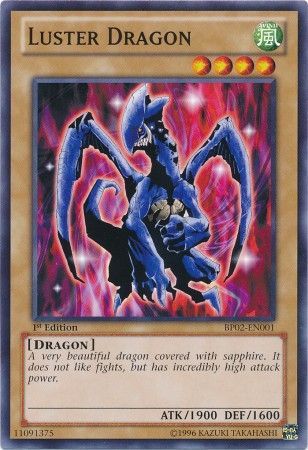 Luster Dragon BP02 EN001 Common 1st Edition Luster Dragon BP02 EN001 Common 1st Edition