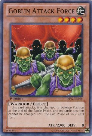 Goblin Attack Force BP02 EN008 Common 1st Edition Battle Pack 2 War of the Giants 1st Edition Singles Goblin Attack Force BP02 EN008 Common 1st Edition Battle Pack 2 War of the Giants 1st Edition Singles