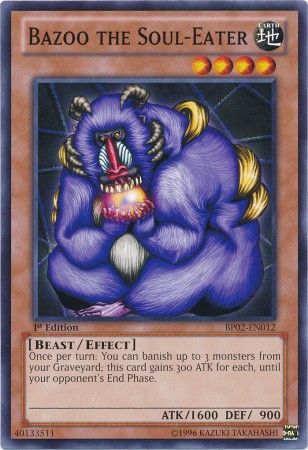 Bazoo the Soul Eater BP02 EN012 Common 1st Edition Bazoo the Soul Eater BP02 EN012 Common 1st Edition
