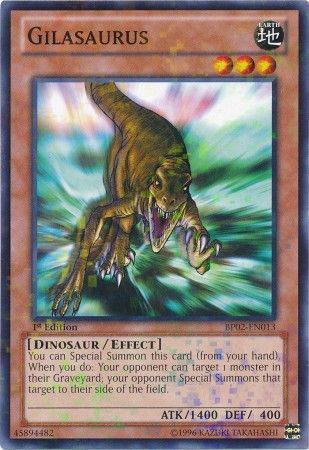 Gilasaurus BP02 EN013 Mosaic Rare 1st Edition Battle Pack 2 War of the Giants Mosaic Rare 1st Edition Singles Gilasaurus BP02 EN013 Mosaic Rare 1st Edition Battle Pack 2 War of the Giants Mosaic Rare 1st Edition Singles