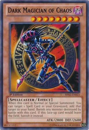 Dark Magician of Chaos BP02 EN023 Rare 1st Edition Battle Pack 2 War of the Giants 1st Edition Singles Dark Magician of Chaos BP02 EN023 Rare 1st Edition Battle Pack 2 War of the Giants 1st Edition Singles