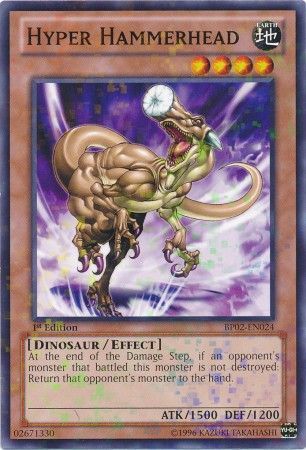 Hyper Hammerhead BP02 EN024 Mosaic Rare 1st Edition Hyper Hammerhead BP02 EN024 Mosaic Rare 1st Edition