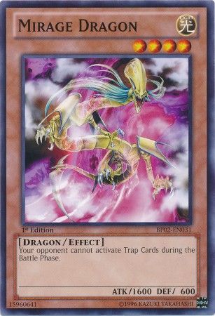 Mirage Dragon BP02 EN031 Common 1st Edition Battle Pack 2 War of the Giants 1st Edition Singles Mirage Dragon BP02 EN031 Common 1st Edition Battle Pack 2 War of the Giants 1st Edition Singles