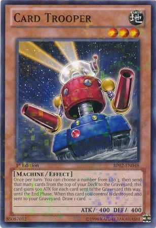 Card Trooper BP02 EN048 Mosaic Rare 1st Edition Card Trooper BP02 EN048 Mosaic Rare 1st Edition