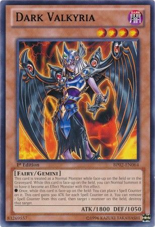 Dark Valkyria BP02 EN064 Rare 1st Edition Dark Valkyria BP02 EN064 Rare 1st Edition