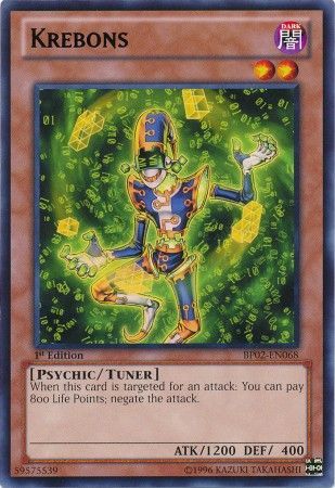 Krebons BP02 EN068 Rare 1st Edition Battle Pack 2 War of the Giants 1st Edition Singles Krebons BP02 EN068 Rare 1st Edition Battle Pack 2 War of the Giants 1st Edition Singles