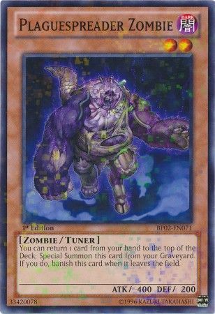 Plaguespreader Zombie BP02 EN071 Mosaic Rare 1st Edition Plaguespreader Zombie BP02 EN071 Mosaic Rare 1st Edition