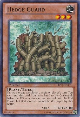 Hedge Guard BP02 EN081 Common 1st Edition Battle Pack 2 War of the Giants 1st Edition Singles Hedge Guard BP02 EN081 Common 1st Edition Battle Pack 2 War of the Giants 1st Edition Singles