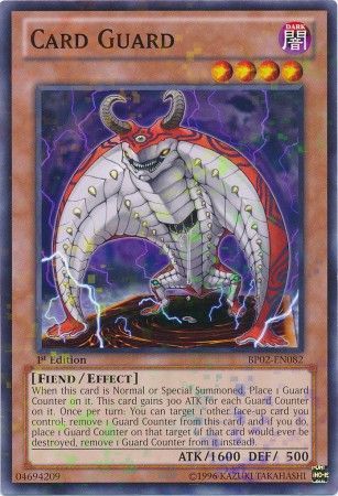 Card Guard BP02 EN082 Mosaic Rare 1st Edition Battle Pack 2 War of the Giants Mosaic Rare 1st Edition Singles Card Guard BP02 EN082 Mosaic Rare 1st Edition Battle Pack 2 War of the Giants Mosaic Rare 1st Edition Singles