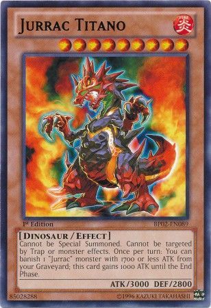 Jurrac Titano - Yugioh | TrollAndToad