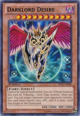 Darklord Desire BP02 EN090 Rare 1st Edition Darklord Desire BP02 EN090 Rare 1st Edition