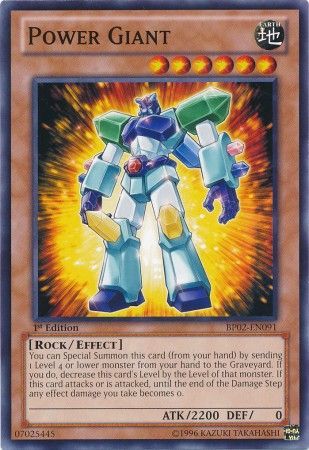 Power Giant BP02 EN091 Common 1st Edition Battle Pack 2 War of the Giants 1st Edition Singles Power Giant BP02 EN091 Common 1st Edition Battle Pack 2 War of the Giants 1st Edition Singles
