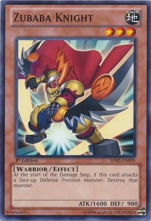 Zubaba Knight BP02 EN099 Common 1st Edition Battle Pack 2 War of the Giants 1st Edition Singles Zubaba Knight BP02 EN099 Common 1st Edition Battle Pack 2 War of the Giants 1st Edition Singles