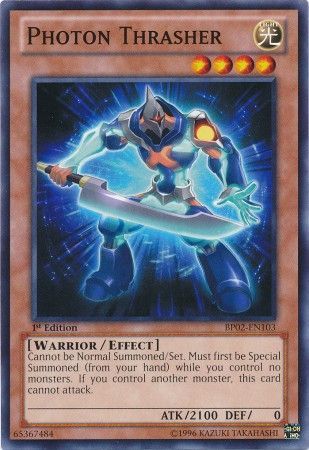 Photon Thrasher BP02 EN103 Common 1st Edition Photon Thrasher BP02 EN103 Common 1st Edition