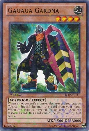 Gagaga Gardna BP02 EN111 Mosaic Rare 1st Edition Gagaga Gardna BP02 EN111 Mosaic Rare 1st Edition