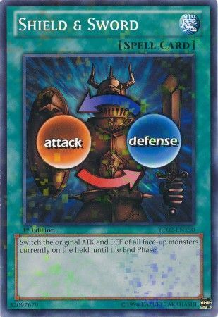 Shield Sword BP02 EN130 Mosaic Rare 1st Edition Battle Pack 2 War of the Giants Mosaic Rare 1st Edition Singles Shield Sword BP02 EN130 Mosaic Rare 1st Edition Battle Pack 2 War of the Giants Mosaic Rare 1st Edition Singles