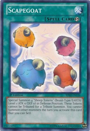 Scapegoat BP02 EN136 Common 1st Edition Scapegoat BP02 EN136 Common 1st Edition