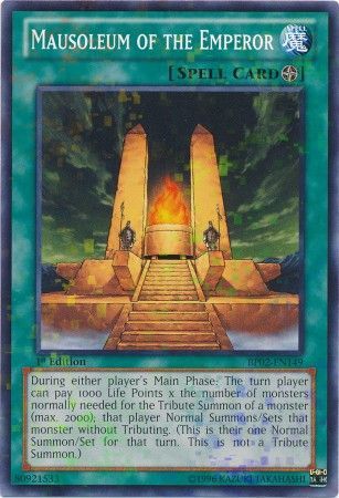 Mausoleum of the Emperor BP02 EN149 Mosaic Rare 1st Edition Battle Pack 2 War of the Giants Mosaic Rare 1st Edition Singles Mausoleum of the Emperor BP02 EN149 Mosaic Rare 1st Edition Battle Pack 2 War of the Giants Mosaic Rare 1st Edition Singles