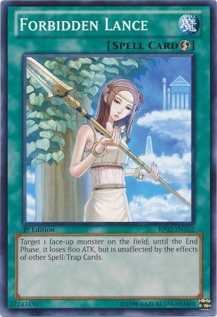 Forbidden Lance BP02 EN162 Common 1st Edition Battle Pack 2 War of the Giants 1st Edition Singles Forbidden Lance BP02 EN162 Common 1st Edition Battle Pack 2 War of the Giants 1st Edition Singles