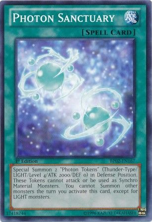 Photon Sanctuary BP02 EN167 Common 1st Edition Photon Sanctuary BP02 EN167 Common 1st Edition
