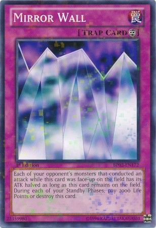Mirror Wall BP02 EN172 Mosaic Rare 1st Edition Battle Pack 2 War of the Giants Mosaic Rare 1st Edition Singles Mirror Wall BP02 EN172 Mosaic Rare 1st Edition Battle Pack 2 War of the Giants Mosaic Rare 1st Edition Singles
