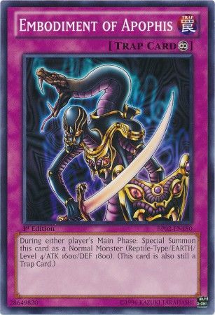 Embodiment of Apophis BP02 EN180 Common 1st Edition Battle Pack 2 War of the Giants 1st Edition Singles Embodiment of Apophis BP02 EN180 Common 1st Edition Battle Pack 2 War of the Giants 1st Edition Singles