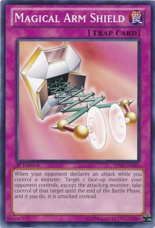 Magical Arm Shield BP02 EN186 Common 1st Edition Magical Arm Shield BP02 EN186 Common 1st Edition