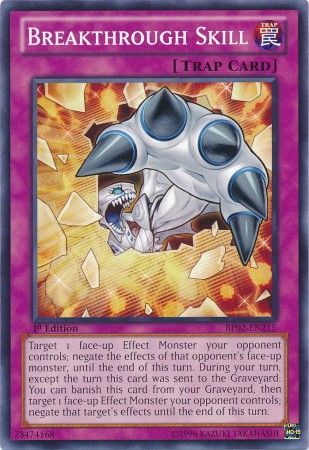 Breakthrough Skill BP02 EN215 Common 1st Edition Breakthrough Skill BP02 EN215 Common 1st Edition
