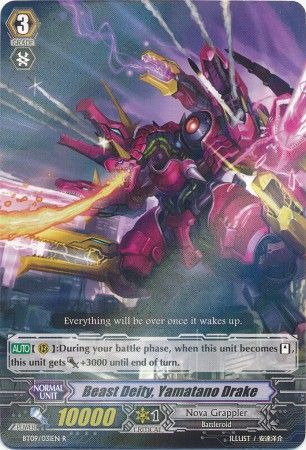 Beast Deity Yamatano Drake BT09 031EN Rare R Beast Deity Yamatano Drake BT09 031EN Rare R