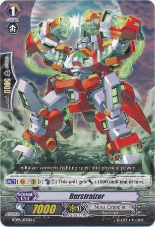 Burstraizer BT09 072EN Common C Vol 9 Clash of the Knights Dragons Singles Burstraizer BT09 072EN Common C Vol 9 Clash of the Knights Dragons Singles