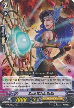 Rock Witch GaGa BT09 065EN Common C Rock Witch GaGa BT09 065EN Common C