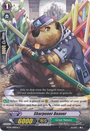 Sharpener Beaver BT09 089EN Common C Vol 9 Clash of the Knights Dragons Singles Sharpener Beaver BT09 089EN Common C Vol 9 Clash of the Knights Dragons Singles