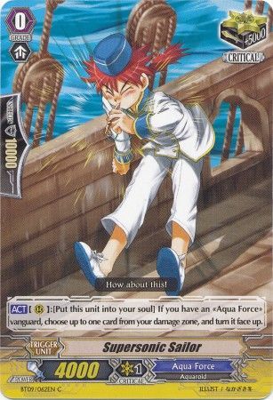 Supersonic Sailor BT09 062EN Common C Supersonic Sailor BT09 062EN Common C