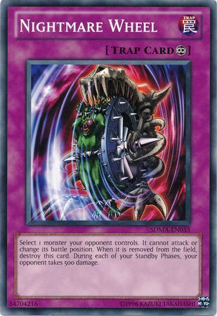 Nightmare Wheel SDMA EN033 Common Unlimited Structure Deck Marik Unlimited Singles Nightmare Wheel SDMA EN033 Common Unlimited Structure Deck Marik Unlimited Singles